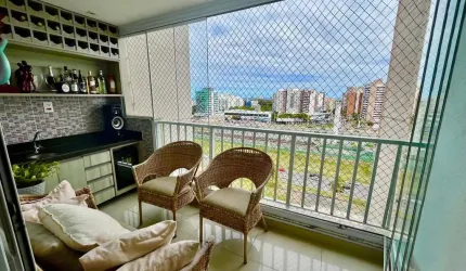 Apartamento 3 Quartos para Venda em Salvador, Paralela, 3 dormitórios, 1 suíte, 1 banheiro, 2 vagas