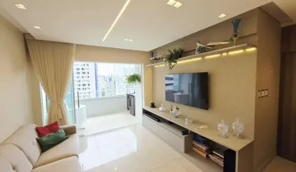 Apartamento 4 Quartos para Venda em Salvador, Candeal, 4 dormitórios, 1 suíte, 3 banheiros, 2 vagas