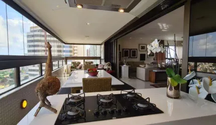 Apartamento 4 Quartos para Venda em Salvador, Horto Florestal, 4 dormitórios, 4 suítes, 6 banheiros, 5 vagas
