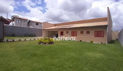 Chácara em Jarinu/SP, com 5 suítes,7 banheiros, 10 vagas, área total 2.450,00 m², área construída 500,00 m²