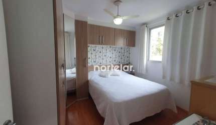 Apartamento com 3 dormitórios à venda, 63 m² por R$ 375.000,00 - Jaraguá - São Paulo/SP