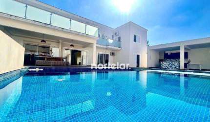 Sobrado com 5 dormitórios à venda, 500 m² por R$ 1.800.000,00 - Haras Bela Vista - Vargem Grande Paulista/SP