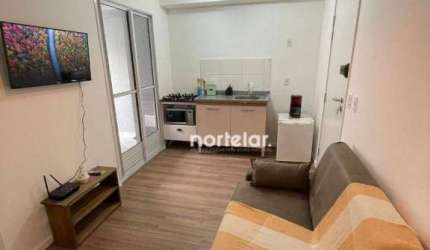 Apartamento Mobiliado com 2 Quartos à Venda, 31 m²  - Lapa - São Paulo/SP