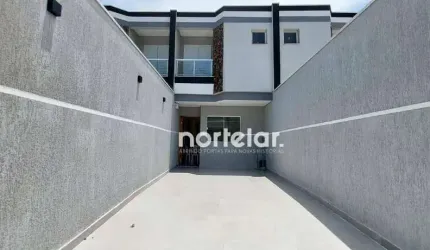 sobrado novo a venda com 3 dormitorio 3 sute  4 banheiro 2 vaga na vila camilopóllis Santo André