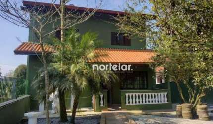 Sobrado com 4 dormitórios à venda, 462 m² por R$ 1.589.000,00 - Sítio do Francês - Ribeirão Pires/SP