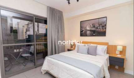 Apartamento com 1 dormitório à venda, 25 m² por R$ 370.000,00 - República - São Paulo/SP