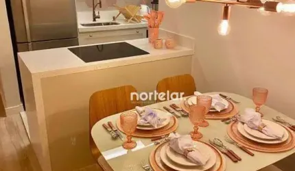 Apartamento com 2 dormitórios à venda, 45 m² por R$ 350.000,00 - Tremembé - São Paulo/SP