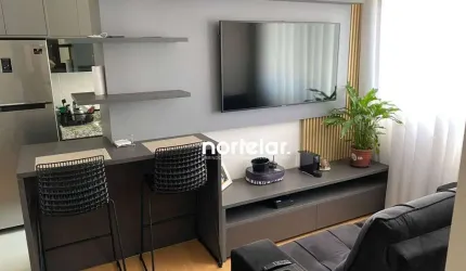 Apartamento com 2 dormitórios, 43 m² - venda por R$ 360.000,00 ou aluguel por R$ 2.800,00/mês - Jardim Íris - São Paulo/SP