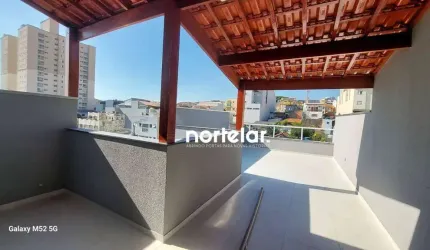 apartamento com cobertura a venda 2 quarto 1 vaga na rua Madri