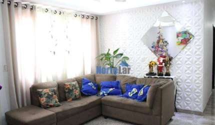 Sobrado com 3 dormitórios à venda, 122 m² por R$ 690.000 - Parada de Taipas - São Paulo/SP....