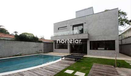 Sobrado com 4 dormitórios à venda, 496 m² por R$ 8.800.000,00 - Alto de Pinheiros - São Paulo/SP