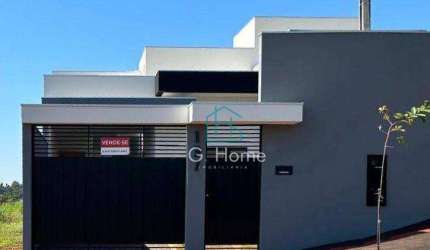 Linda casa nova com 3 dormitórios à venda, 85 m² por R$ 355.000 - Gleba Esperança - Londrina/Paraná