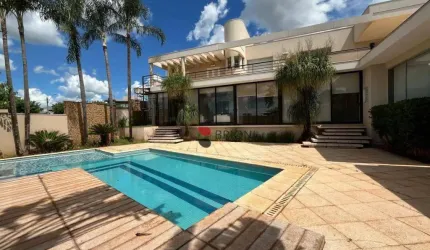 Casa sobrado com 4 dormitórios, 719 m² - venda por R$ 3.392.000- Condomínio Santa Monica II - Ribeirão Preto/SP