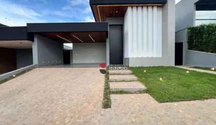 Casa à venda com 208m², 3 quartos/suítes em Condomínio Quinta dos Ventos em Ribeirão Preto I Imobiliária Brioni imóveis