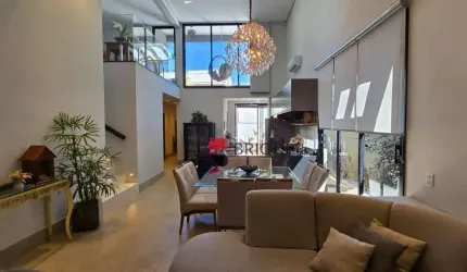 Sobrado alto padrão no Quinta dos Ventos, 277m² 3 quartos/suíte à venda, em Ribeirão Preto/SP I Imobiliária em Ribeirão Preto I Brioni imóveis.