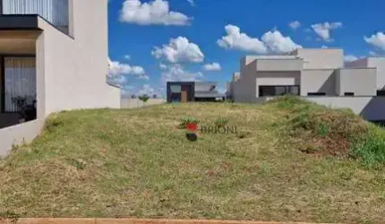 Terreno alto padrão no Condomínio Vivendas da Mata, com 256,77m², à venda  em Ribeirão Preto/SP I Imobiliária Brioni Imóveis