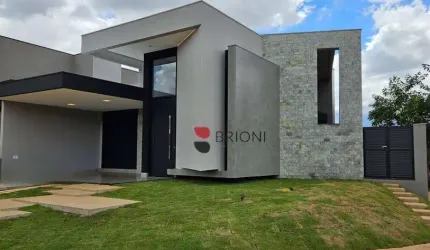 Casa térrea alto padrão, 162m², 3 quartos (suítes) no Condomínio Vivendas da Mata, à venda em Ribeirão Preto/SP I Brioni imóveis