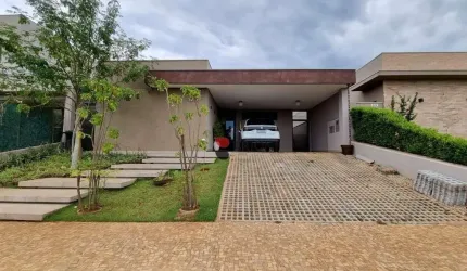 Casa térrea alto padrão com 191m², 3 quartos/suítes à venda no Condomínio Terras de Siena em Ribeirão Preto/SP I Imobiliária Brioni imóveis