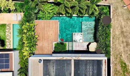 Casa sobrado com 733m², 5 quartos/suítes à venda, condomínio Borda do Parque no Jardim Olhos D'água, em Ribeirão Preto I Imobiliária em Ribeirão Preto