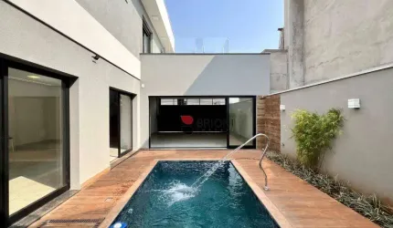 Sobrado com 5 dormitórios, 280 m², para venda e locação no Vivendas da Mata em Ribeirão Preto/SP I Imobiliária Brioni imóveis