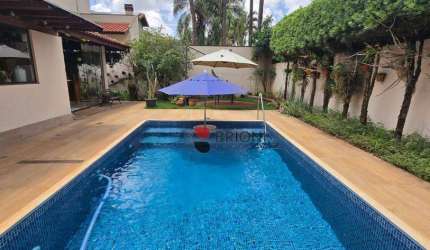 Casa alto padrão com 285m², 3 quartos/suítes à venda no Condomínio Santa Helena em Ribeirão Preto/SP I Imobiliária Brioni imóveis