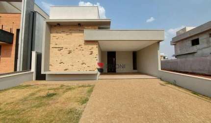 Casa térrea alto padrão com 259,42 m² , 3 quartos à Venda e locação no  Condominio Vivendas da Mata - Ribeirão Preto / SP I Imobiliária Brioni imóveis