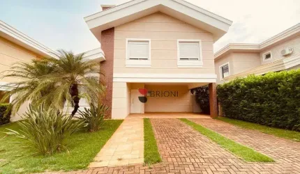 Casa alto padrão com 229m², 3 quartos/suítes à venda no Condomínio Quinta do Golfe em Ribeirão Preto/SP I Imobiliária Brioni imóveis