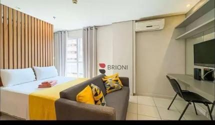 Apartamento com 1 Quarto para alugar, 27m² - Edifício Monte Santo