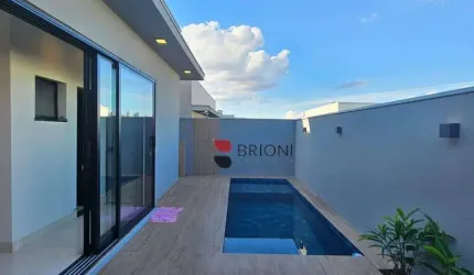 Casa térrea alto padrão com 150m², 3 suítes, à venda no Condomínio San Marco, Brioni Imóveis, Ribeirão Preto