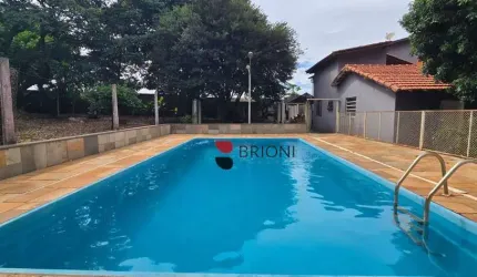 Chácara sobrado Alto Padrão no Condomínio Estância Beira Rio à venda, em Ribeirão Preto - Imobiliária em Ribeirão Preto - Brioni imóveis.