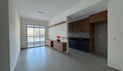 Apartamento no Edifício Prizma Caramuru com 2 Quartos para locaçãoem Ribeirão Preto/SP I Imobiliária Brioni imóveis