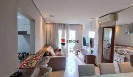 Apartamento com 2 quartos, com 71 m², no Nova Aliança em Ribeirão Preto/SP I Imobiliária Brioni imóveis