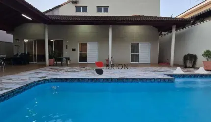 Casa sobrado no Condomínio Santa Mônica, 391m², 4 suítes à venda, em Ribeirão Preto/SP