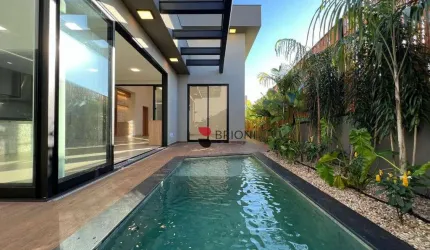 Casa térrea alto padrão com 240m², 4 suítes, no Condomínio Quinta dos Ventos, em Ribeirão Preto/SP I Imobiliária Brioni imóveis