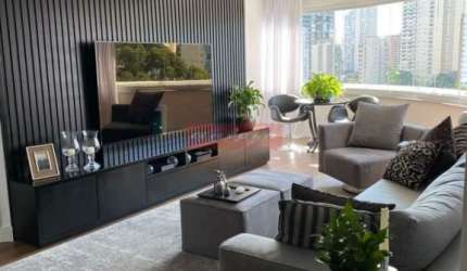 Brooklin Vende-se ou Aluga Apto com requinte 116 m2.,  2 suítes, closet, varanda 3 vagas