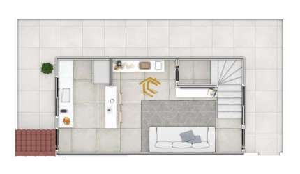 Casa com 2 dorms, Guilhermina, Praia Grande - R$ 315 mil, Cod: 9870