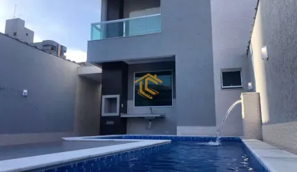 Sobrado com 3 quartos, Tupi, Praia Grande - R$ 990 mil, Cod: 10135