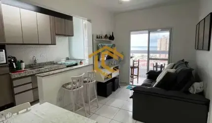 Apartamento com 1 quarto, Caiçara, Praia Grande - R$ 350 mil, Cod: 10279
