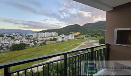 Apartamento para Locação em Palhoça, Pedra Branca, 2 dormitórios, 1 suíte, 2 banheiros, 1 vaga