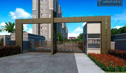 Apartamento com 2 dormitórios à venda, 44 m² por R$ 290.000,00 - Cambeba - Fortaleza/CE