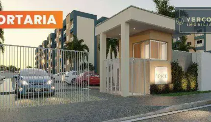 Apartamento com 2 dormitórios à venda, 51 m² por R$ 270.000,00 - Messejana - Fortaleza/CE