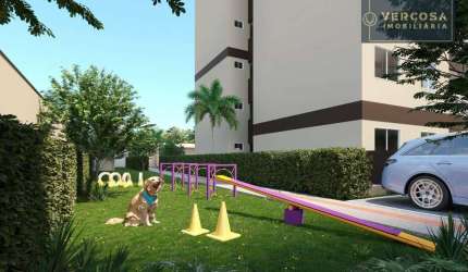 Apartamento com 2 dormitórios à venda, 51 m² por R$ 319.280,00 - Carlito Pamplona - Fortaleza/CE