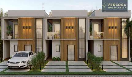 Casa com 3 dormitórios à venda, 101 m² por R$ 578.000,00 - Coité - Eusébio/CE