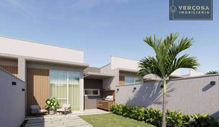 Casa com 3 dormitórios à venda, 93 m² por R$ 369.000,00 - Vereda Tropical - Eusébio/CE