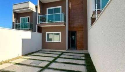 Casa com 3 dormitórios à venda, 110 m² por R$ 459.000,00 - Autódromo - Eusébio/CE