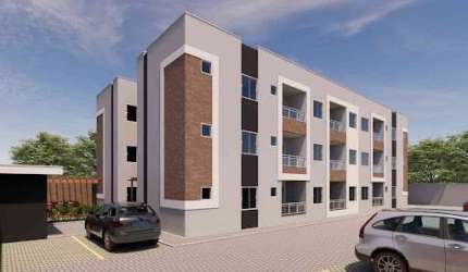 Apartamento com 2 dormitórios à venda, 57 m² por R$ 220.000,00 - Icaraí - Caucaia/CE