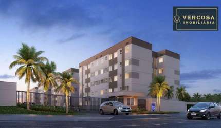 Apartamento com 2 dormitórios à venda, 40 m² por R$ 209.335 - Siqueira - Fortaleza/CE
