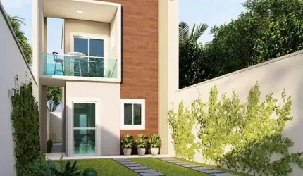 Casa com 3 dormitórios à venda, 90 m² por R$ 400.000,00 - Maraponga - Fortaleza/CE