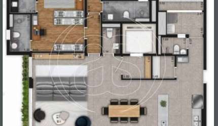 Apartamento com 3 quartos à venda na Rua Coronel Oscar Porto, 507, Paraíso, São Paulo, 182 m2 por R$ 5.771.000