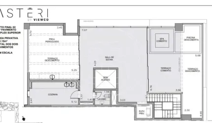 VILA NOVA CONCEIÇÃO. COBERTURA DUPLEX AO LADO DA PRAÇA PEREIRA COUTINHO